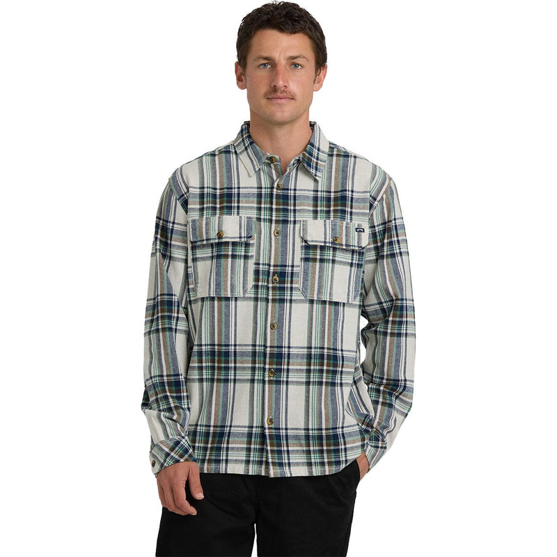 Billabong - Mens Offshore Flannel Shirt — Chili