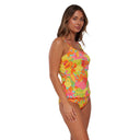 Sunsets - Womens Taylor Tankini Top — Citrus Grove Sandbar Rib