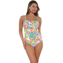 Sunsets - Womens Taylor Tankini Top — Botanical Bliss Sandbar Rib