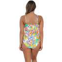 Sunsets - Womens Taylor Tankini Top — Botanical Bliss Sandbar Rib