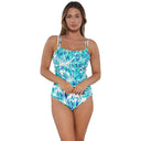 Sunsets - Womens Taylor Tankini Top — Sea Breeze Sandbar Rib