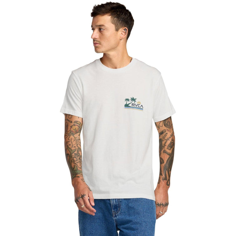 RVCA - Mens Palm Trail Short Sleeve T-Shirt