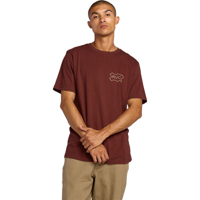 RVCA - Mens Genuine Rvca Short Sleeve T-Shirt