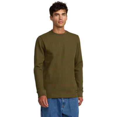 RVCA - Mens Day Shift Thermal Stripe Long Sleeve Top
