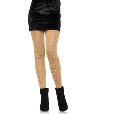 Leg Avenue - Womens Metallic Shimmer Tights