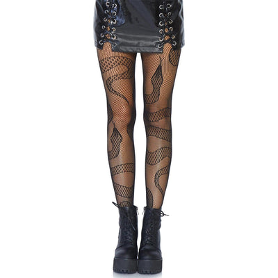 Leg Avenue - Womens Snake Net Tights