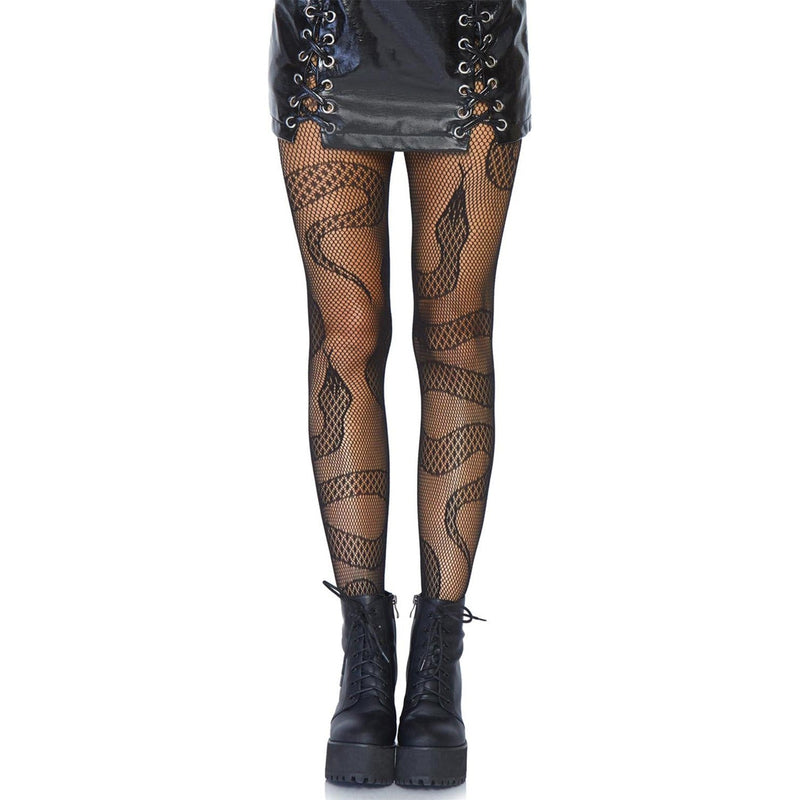 Leg Avenue - Womens Snake Net Tights