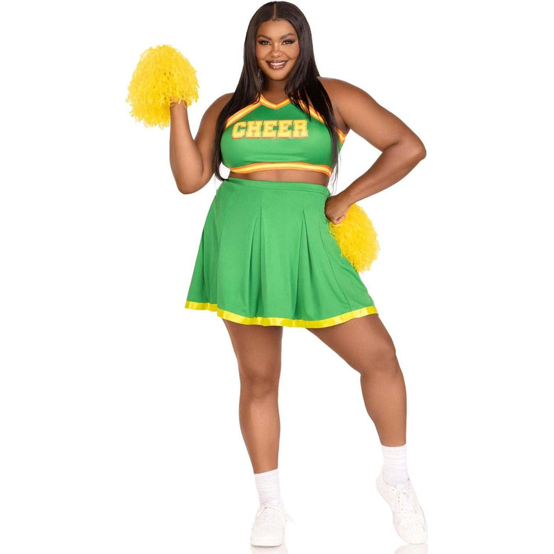 Leg Avenue - Womens Plus Size 3 Piece Bring It Baddie Costume