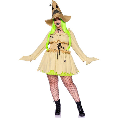 Leg Avenue - Womens Plus Size 3 Piece Bugged Out Baddie Costume