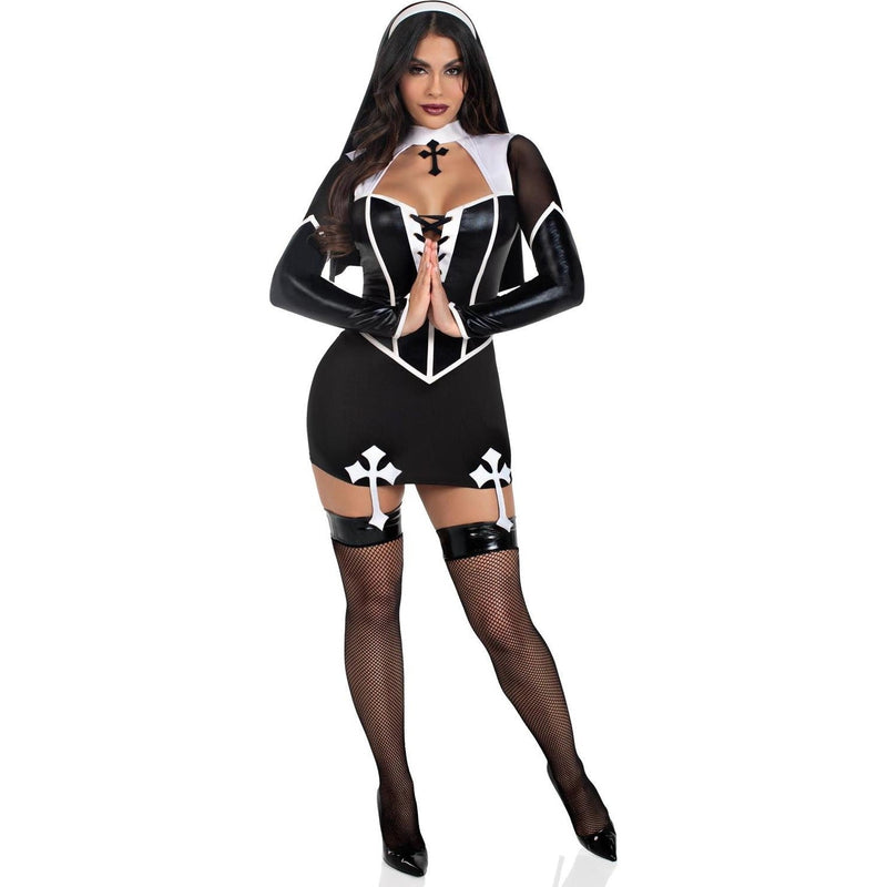 Leg Avenue - Womens 2 Piece Holy Hottie Costume