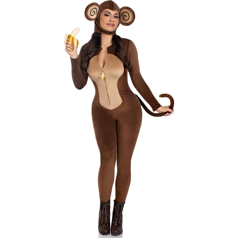 Leg Avenue - Womens 2 Piece Cheeky Monkey Costume