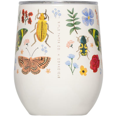 Corkcicle - Rifle Paper Stemless - 12Oz — Curio Cream