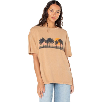 Roxy - Womens Palm Stripe Gbfc T-Shirt