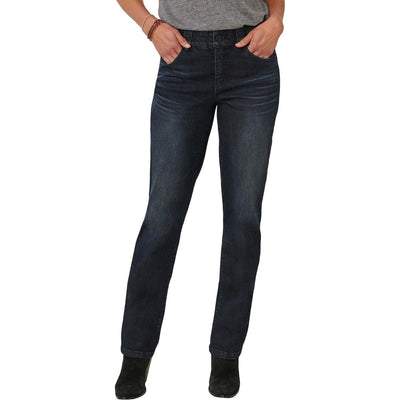 Democracy - Womens Absolution Dark Indigo Artisanal Straight Leg Jeans