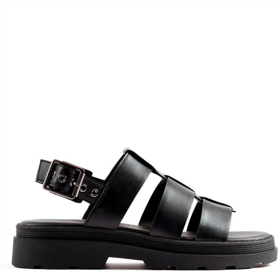 Clarks - Womens Orinoco3 Strap Sandal — Black Leather