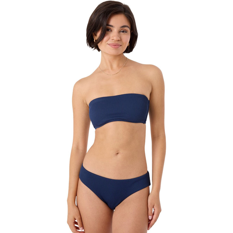 Roxy - Womens Rib Roxy Love Lace Bandeau Bikini Top — Mood Indigo