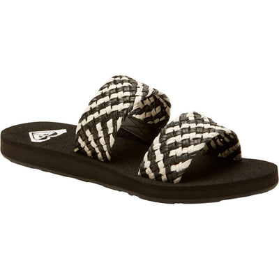 Roxy - Womens Dayzie Sandal — Blk/Blk/Wht
