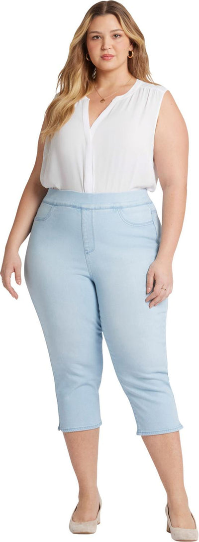 NYDJ - Womens Dakota Crop Pull-On Jeans — Oceanfront