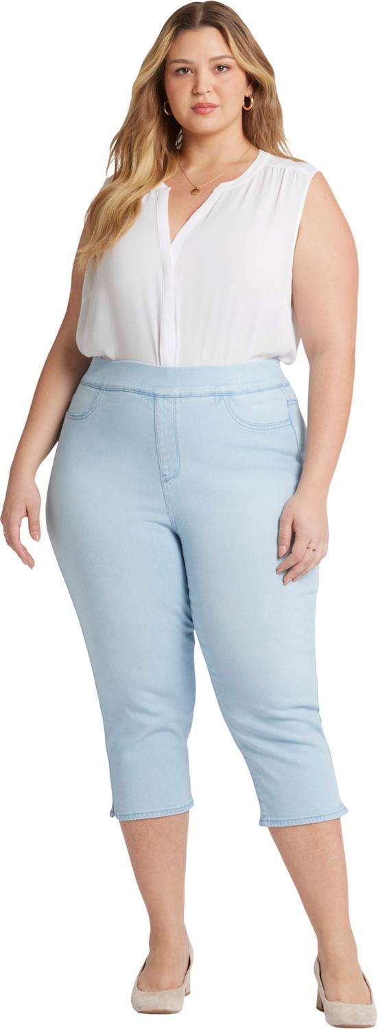 NYDJ - Womens Dakota Crop Pull-On Jeans — Oceanfront