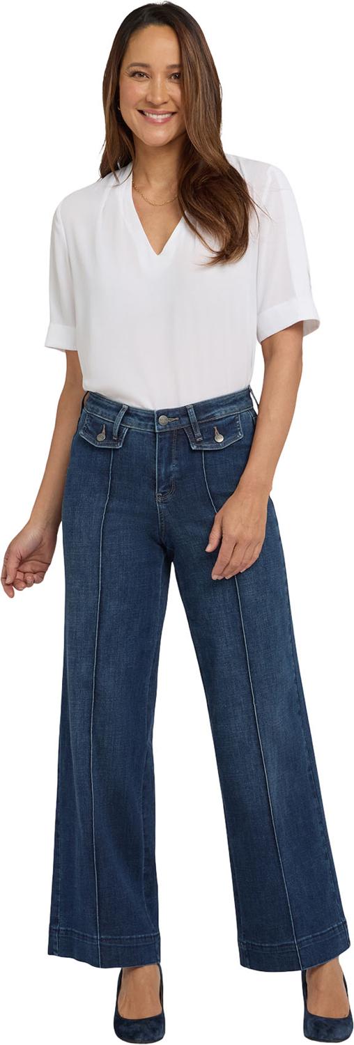 NYDJ - Womens Teresa Wide Leg Jeans