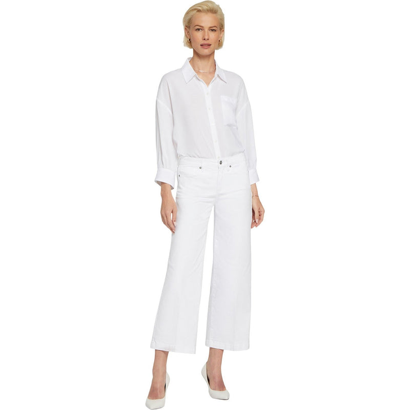 NYDJ - Womens Teresa Wide Leg Ankle Jeans
