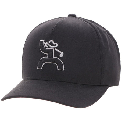Hooey - Unisex Classic 5-Panel Trucker Cap — Black