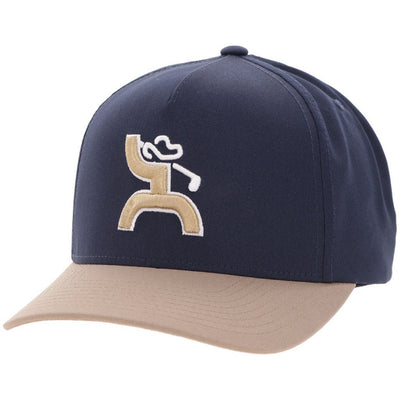 Hooey - Youth Classic 5-Panel Trucker Cap — Navy/Tan