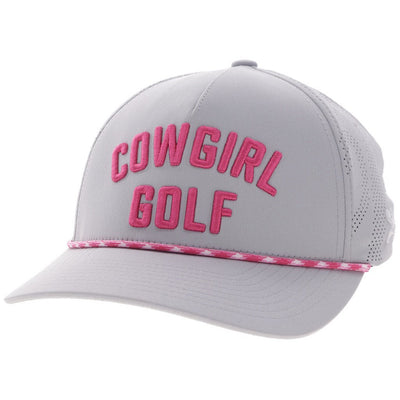 Hooey - Unisex Cowgirl 5-Panel Trucker Cap — Grey
