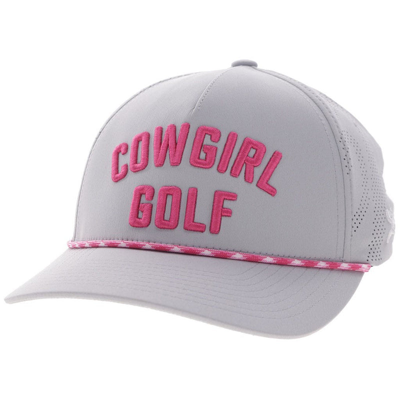 Hooey - Unisex Cowgirl 5-Panel Trucker Cap — Grey