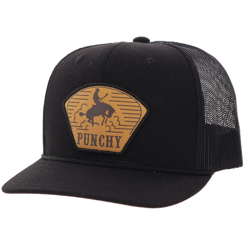 Hooey - Unisex Cavvy 6-Panel Trucker Cap — Black