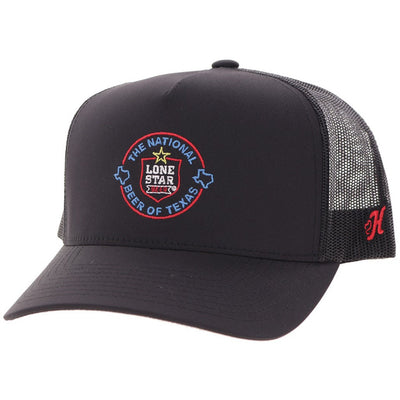 Hooey - Unisex 5-Panel Trucker Cap — Black