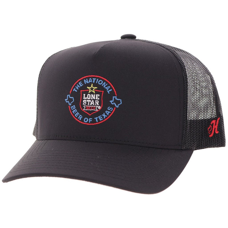 Hooey - Unisex 5-Panel Trucker Cap — Black
