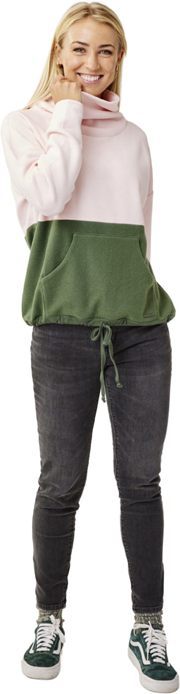 Carve Designs - Womens Rowayton Colorblock Cowl Top