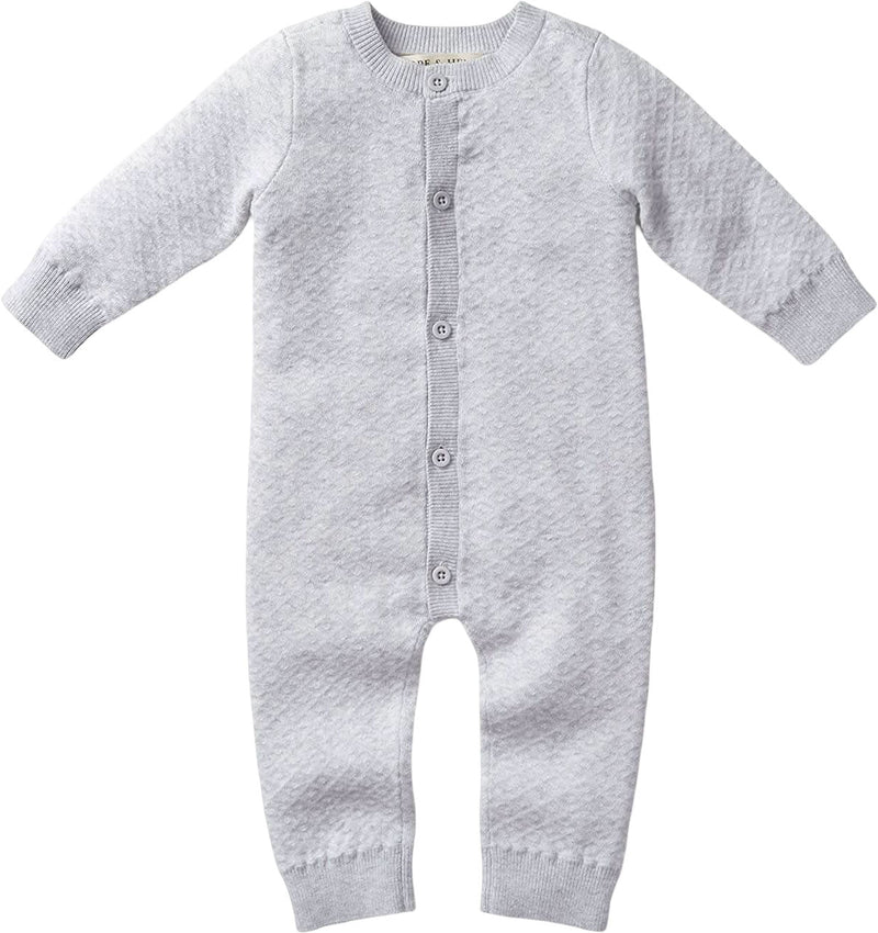Hope & Henry - Baby Jacquard Sweater Romper
