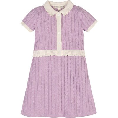 Hope & Henry - Womens Organic Collared Sweater Dress