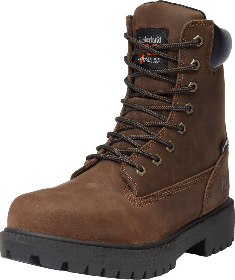 Timberland Pro - Mens 8" Direct Attach Waterproof Insulated 400G Boot