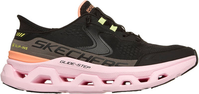 Skechers - Womens Work Hands Free Slip-Ins Slip-Resistant Glide-Step Altus Work Shoes — Black/Multi