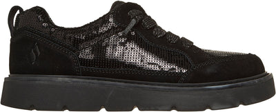 Skechers - Womens Street Keepsakes Cozy Street Hiker Glam Shoes — Black