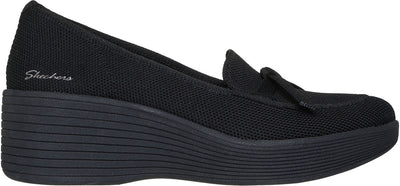 Skechers - Womens Parallel Lite Soaring Softly Relaxed Fit Wedge — Black