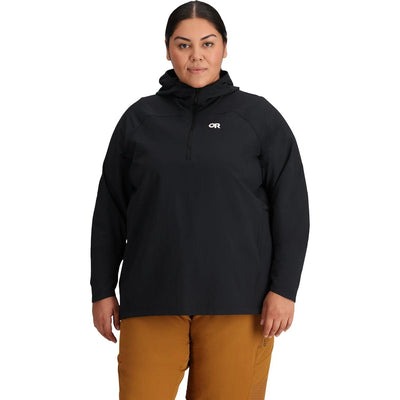 Outdoor Research - Womens Freewheel Mountain Bike Half Zip Hoodie