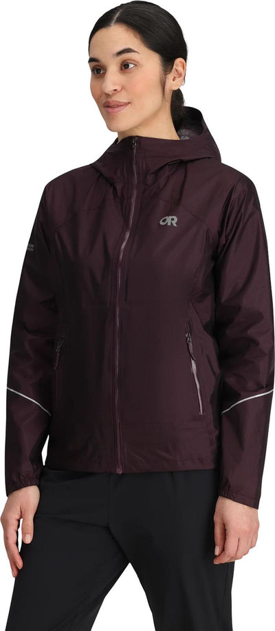 Outdoor Research - Womens Helium Rain Jacket — Amethyst