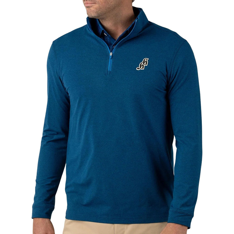 Good Golf Life - Mens Deep Lake Quarter Zip Pullover
