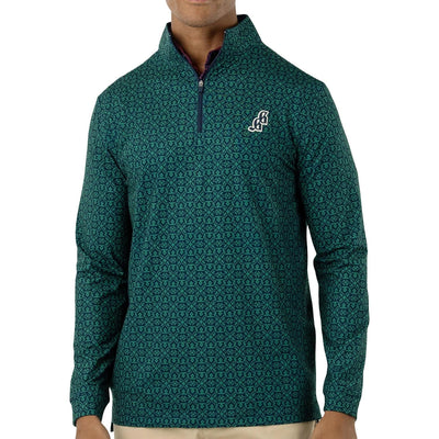 Good Golf Life - Mens Mountain Top Quarter Zip Pullover