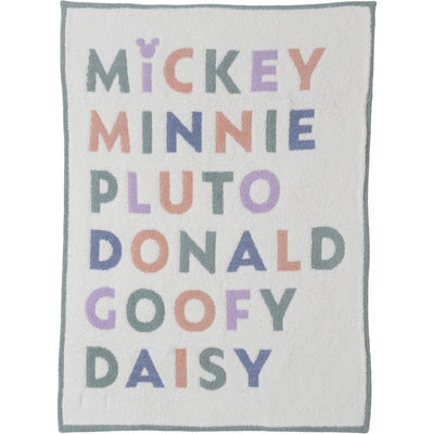 Barefoot Dreams - Unisex Cc Disney Mickey & Friends Stroller 30X40 Blanket