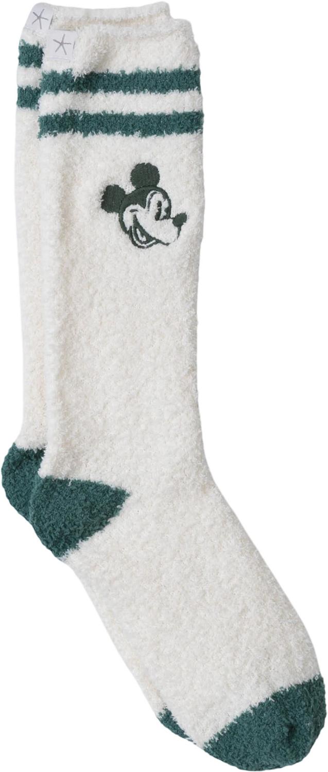 Barefoot Dreams - Unisex Cozychic Mickey Athletic Crew Socks