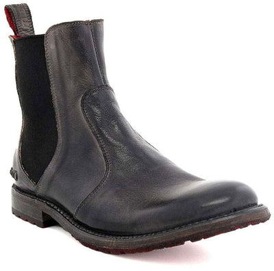 Bed|Stu - Womens Nandi Short Boots — Black Rustic