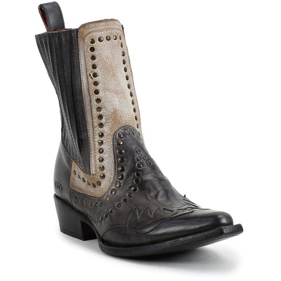 Bed|Stu - Womens Raise Boots — Black Rustic Nectar Lux