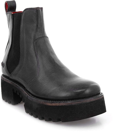 Bed|Stu - Womens Valda Hi Boots — Black Rustic