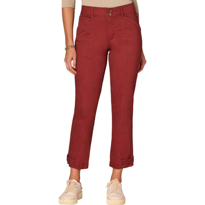 Democracy - Womens Absolution High Rise Tapered Utility Pant With Snap Hem