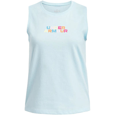 Under Armour - Girls Rainbow Wordmark Tank Top
